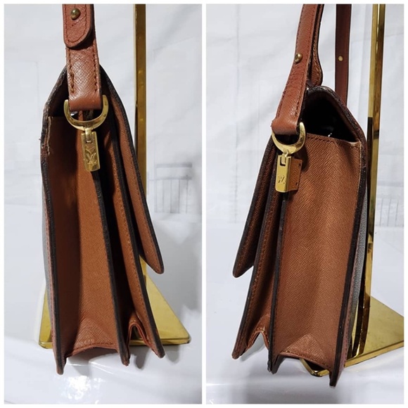 Authentic Louis Vuitton Vintage Raspail Monogram Shoulder bag Brown - Picture 9 of 16